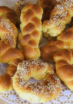 Φωτογραφία της συνταγής Νηστίσιμα Τσουρεκάκια Πορτοκαλιού με Ελαιόλαδο