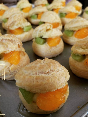 Cara Bikin 26* Soes Buah Mini (Ekonomis) Rumahan