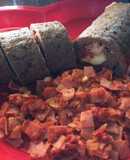 Rollo de carne molida