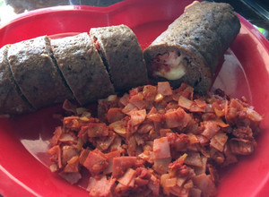 Una foto de Rollo de carne molida