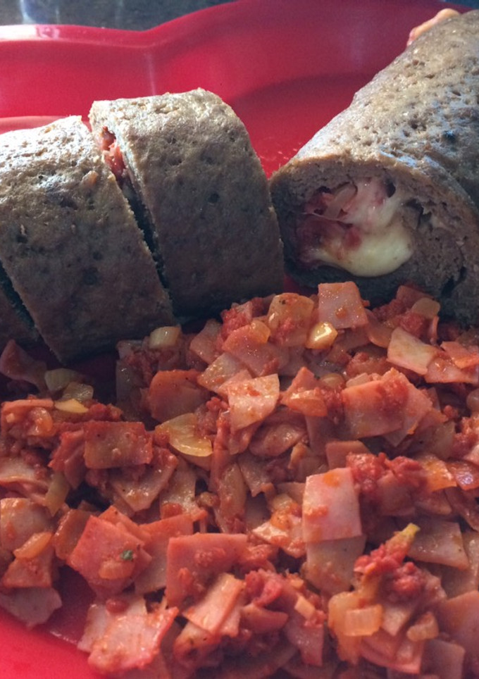 Una foto de Rollo de carne molida