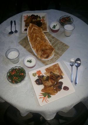 صورة لوصفة دجاج تركي ع طريقتي