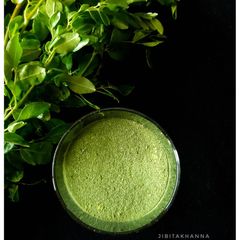 Homemade Moringa Powder / Moringa Leaf Powder A picture of Homemade Moringa Powder / Moringa Leaf Powder.