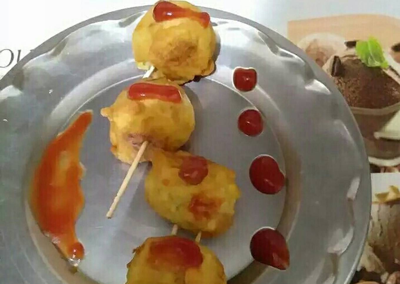 Corn lollipop stick