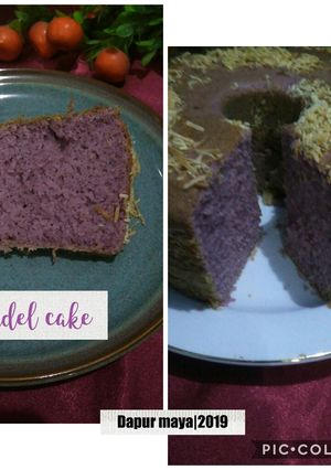 Foto resep Brudel cake taro