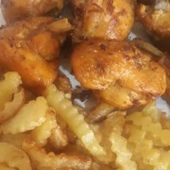 A picture of Chikhen tikka.