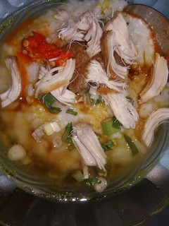 Foto resep Bubur ayam kuah kuning