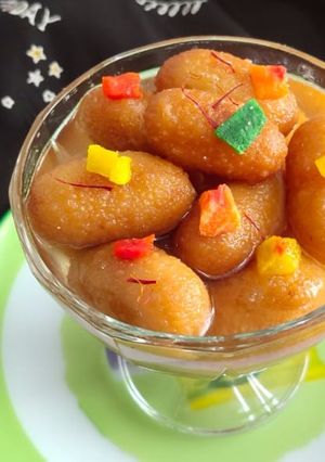 ब्रेडचे गुलाबजाम (bread che gulabjamun recipe in marathi) रेसिपी चे मुख्य फोटो