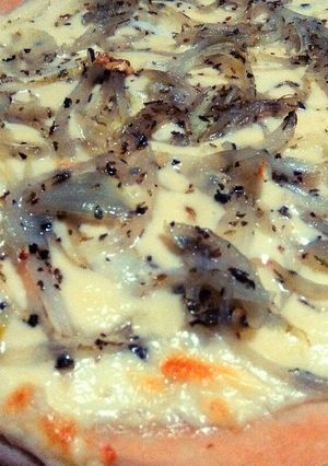 Una foto de Pizzas caseras de fugazzeta y jamón y queso