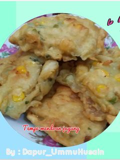 Foto resep Tempe mendoan jagung