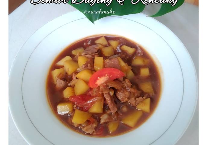 Resep Semur Daging & Kentang Super Simpel Anti Gagal