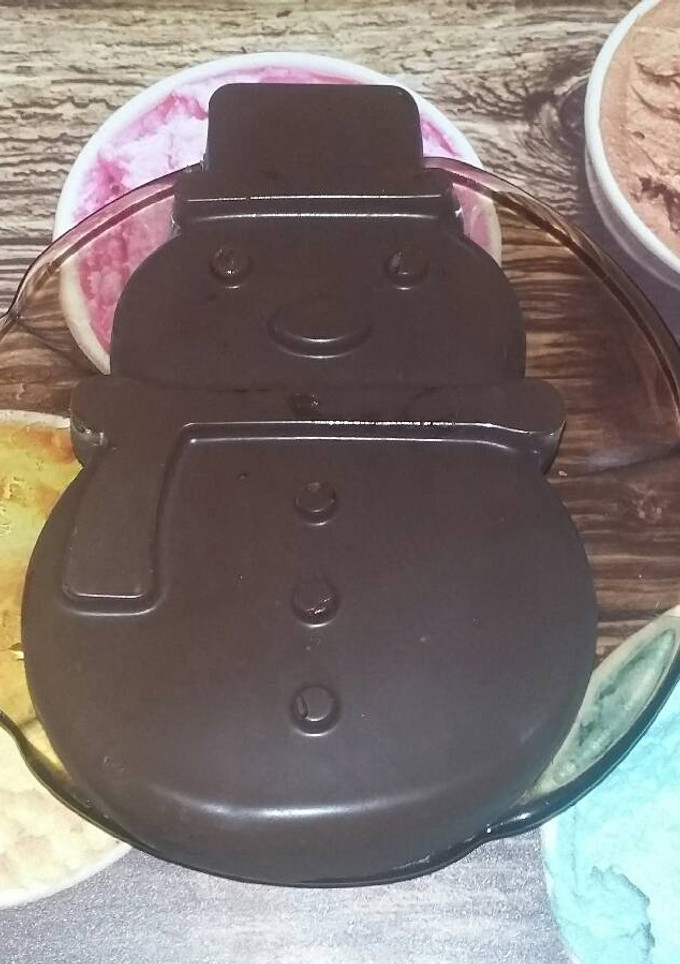 Una foto de Turrón de chocolate casero