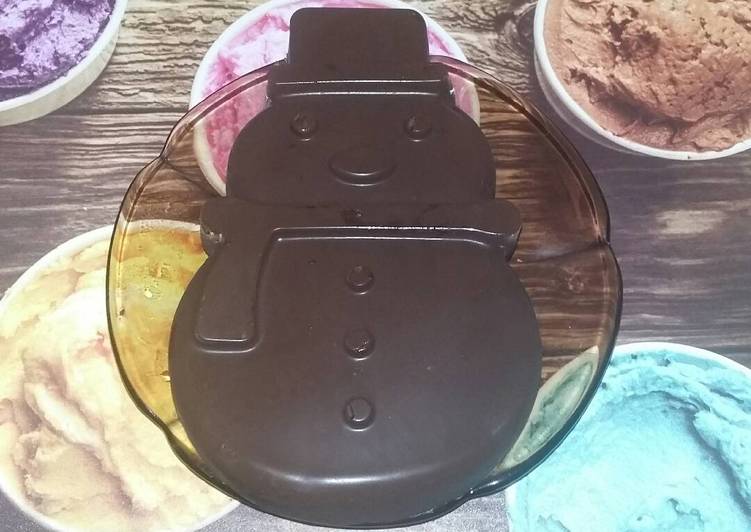 Turrón de chocolate casero