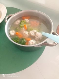 Foto resep Soup Bakso Ikan Tenggiri