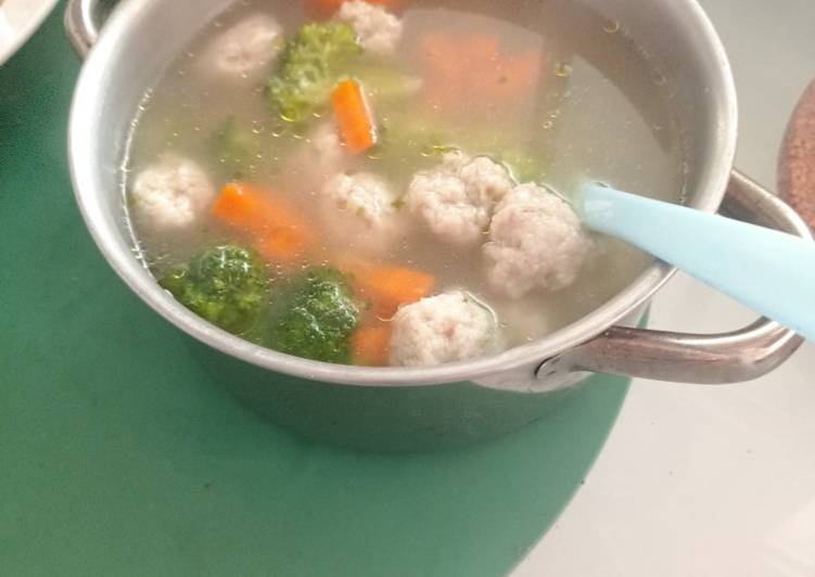 Soup Bakso Ikan Tenggiri