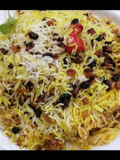 صورة لوصفة برياني لحم حاشي على طريقتي ام نورة 😋😋🐪🐪