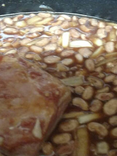 A picture of Barbecue Bourbon Crockpot Beans.