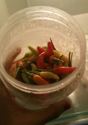 Foto resep Tifs cabai tetap segar