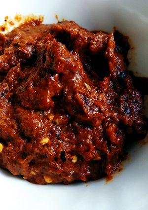 A picture of Red Chilli Chutney.