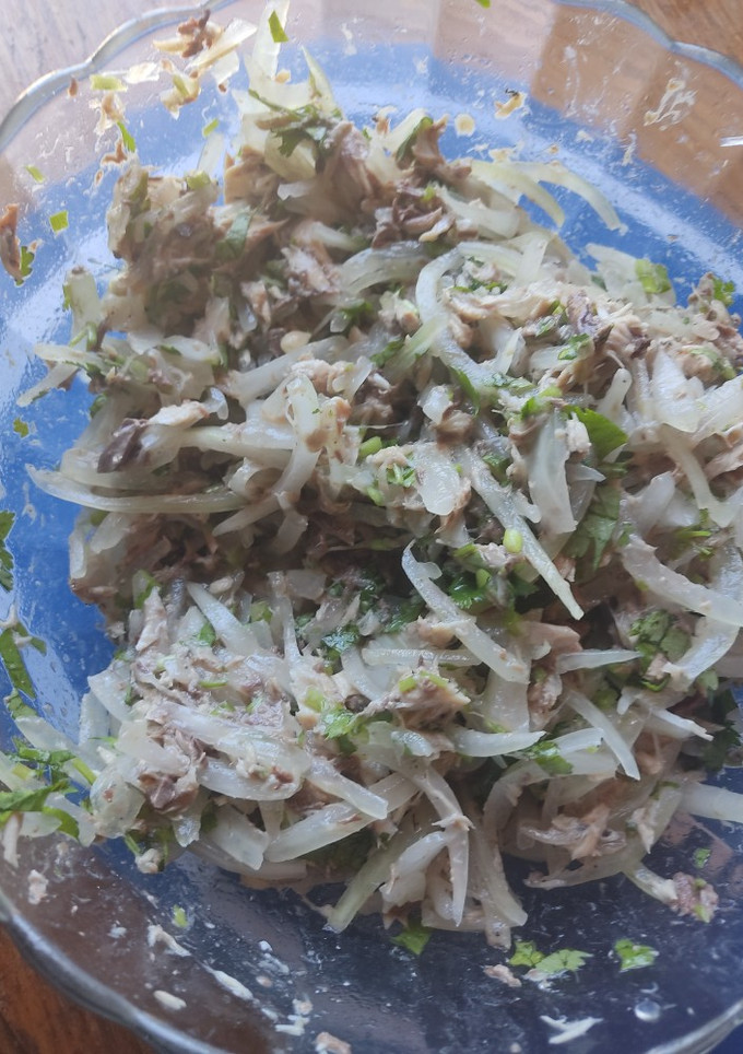 Una foto de Ensalada de jurel