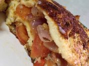 A picture of cheese omelette