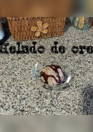 Una foto de Helado de oreo