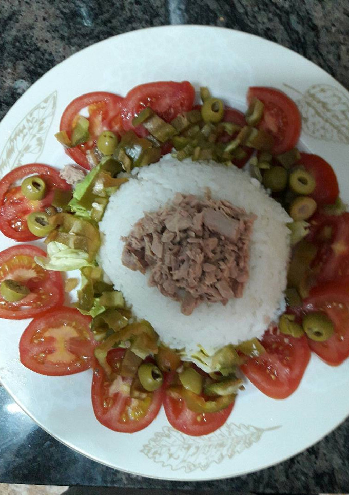 Una foto de Volcán de arroz de verano