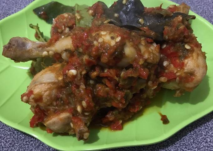 Cara Gampang Membuat Sambal Ayam diet (tanpa minyak tanpa gula), Sempurna