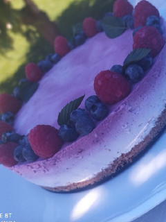 Una foto de Tarta de frutos rojos