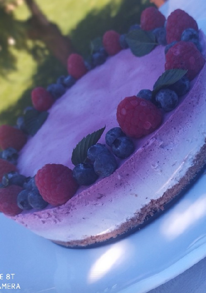 Una foto de Tarta de frutos rojos