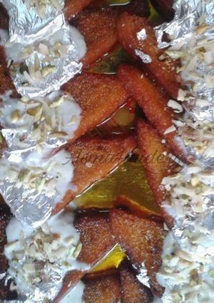 A picture of Bread Shahi Tudka.