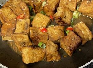 Hình của món Đậu hũ kho nước tương.