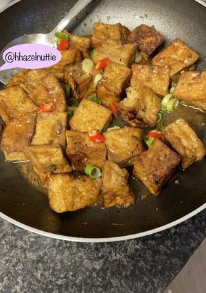 Hình của món Đậu hũ kho nước tương.