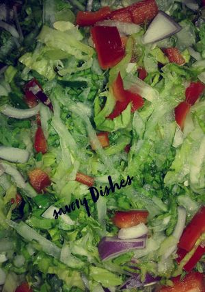 A picture of Simple Lettuce salad.