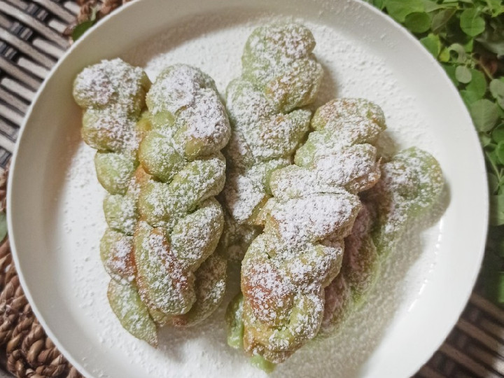 Resep 289. Donat Kepang Kelor Santan, Sempurna