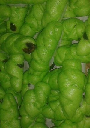 Foto resep Bakpao kepang pandan coklat
