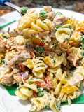 Salada de macarrão com maionese