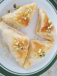 صورة لوصفة وربات بالقشطه