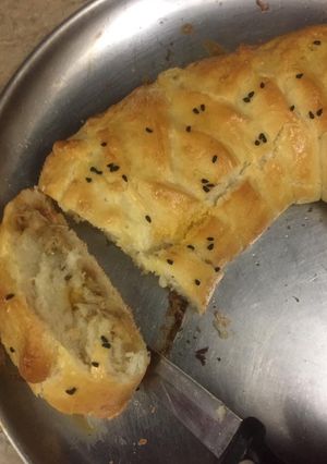A picture of Chicken bread.