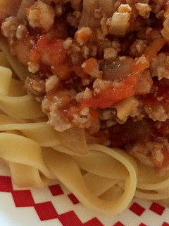 Una foto de Pasta Boloñesa