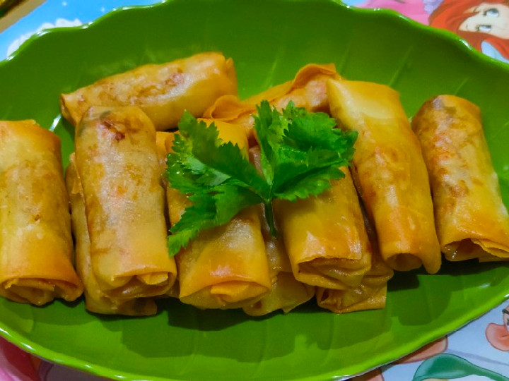 Langkah Mudah untuk Membuat Lumpia Rebung Ayam Menu Enak Dan Mudah Dibuat