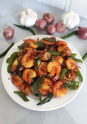 Foto resep Udang Goreng Bumbu