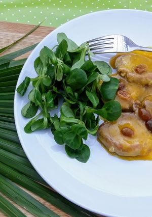 Una foto de Solomillo en salsa de naranja