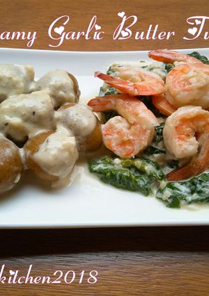 Foto resep Creamy Garlic Butter Shrimp 🍤