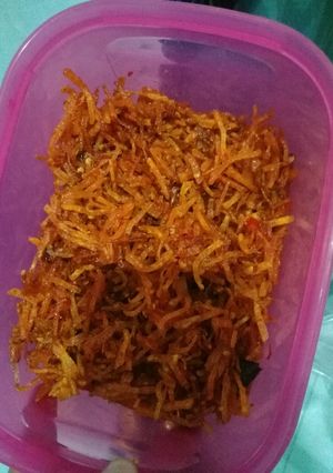 Foto resep Kering kentang pedas manis