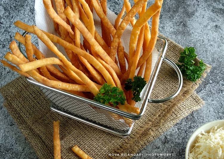 Langkah Mudah untuk Membuat Stick Keju, Lezat Sekali