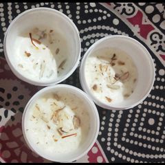 A picture of Malai Ice-cream/Kulfi.