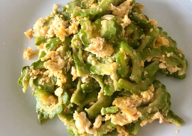 Resep Sayur Pare telur Anti Gagal