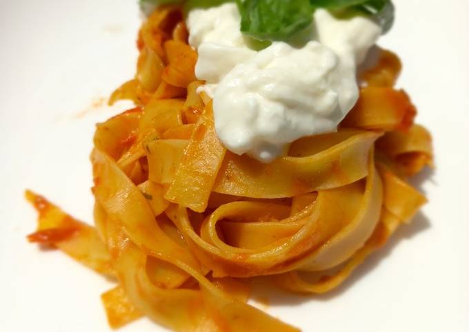 Tagliatelle tricolori
