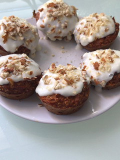 Una foto de Muffins Carrot Cake